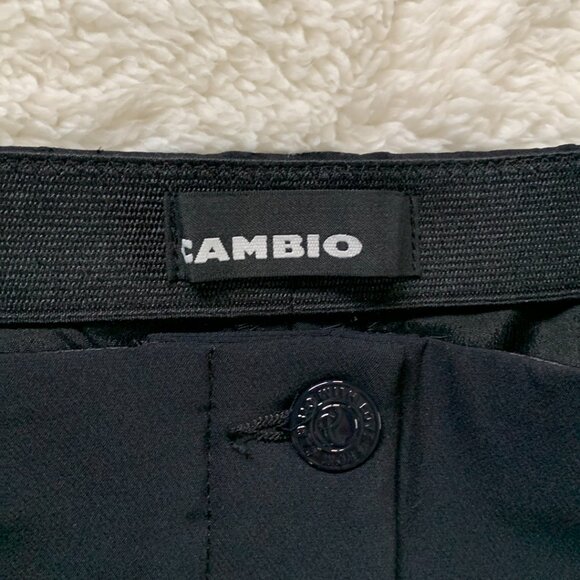 Cambio Collection Womens Dress Pants Sz10 Black Straight Leg Elastic Stretch NWT - Picture 6 of 10